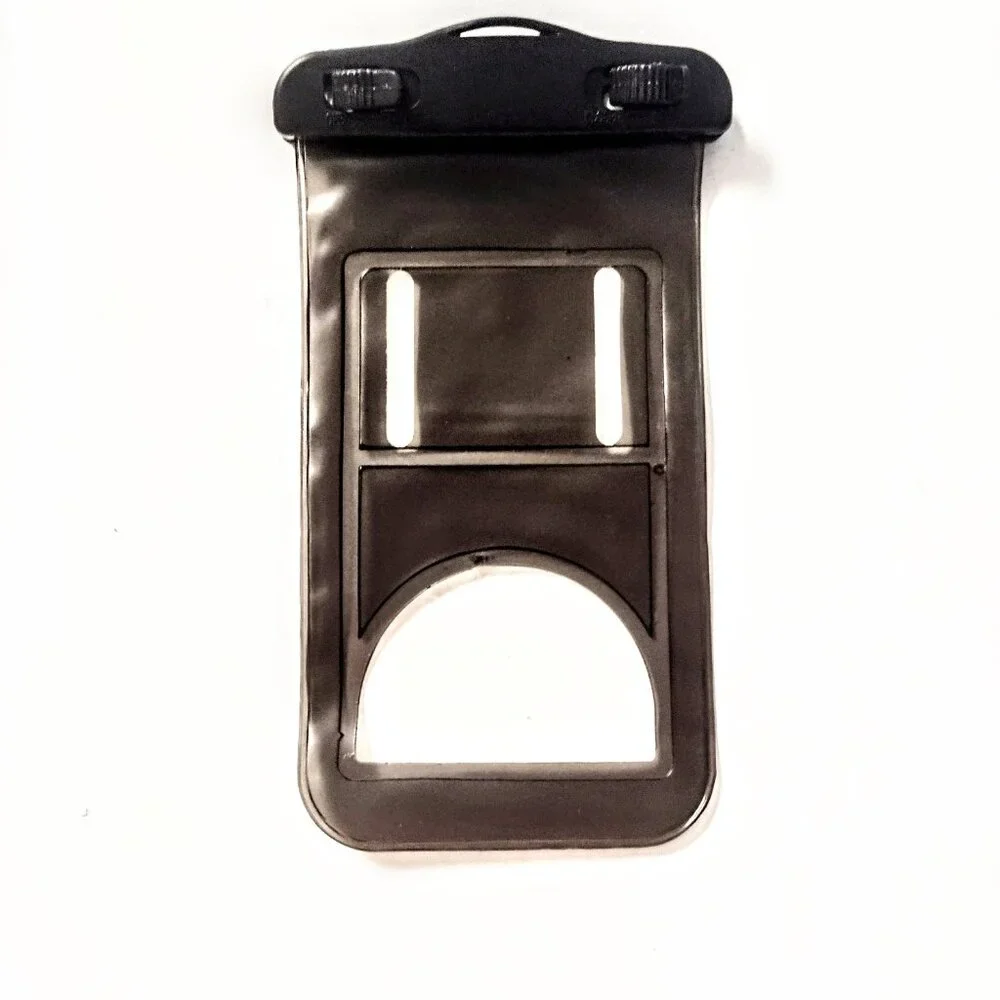2 Pack Waterproof Universal Cell Phone Pouch (Lanyard & Arm Band) ~ Blue & Clear